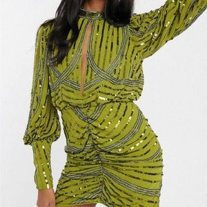 ASOS size 6 sparkly dress!! It’s SO CUTE